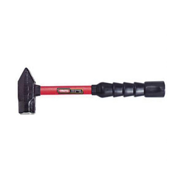 product Proto® J1435G Heavy Duty Sledge Hammer, 16 in OAL, 4 lb Forged Steel Head, Fiberglass Handle