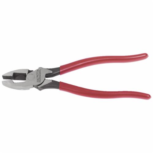 Channellock® 337 High Leverage Diagonal Cutting Plier, 0.06 to 0.09 in Piano Wire, 0.04 to 0.09 in Hard Wire, 0.04 to 0.09 in Medium Hard Wire, 0.16 in Soft Wire Nominal, 0.79 in L x 1.18 in W x 0.43 in THK C1080 High Carbon Steel Lap Joint/Oval Jaw
