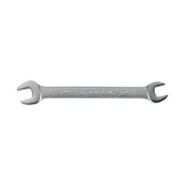 Williams&reg; JHW1731A Open End Wrench, 3/4 x 7/8 in Wrench, Angled/Double Head, 45 deg Offset, 9-11/16 in L, Satin Chrome