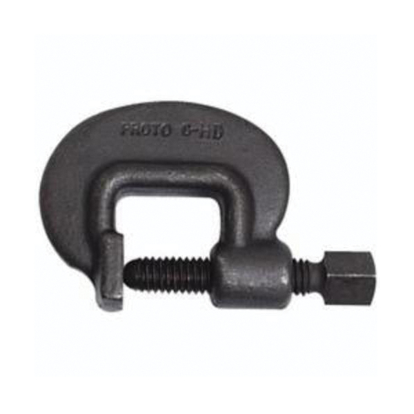 product Proto&reg; J12P2-HD Forcing Screw, 1-1/4 in Dia Thread, For Use With C-Clamp, Steel, Black