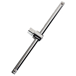 product Proto® J5884 Sliding T-Bar Handle, 1 in Drive, Alloy Steel, Polished Chrome