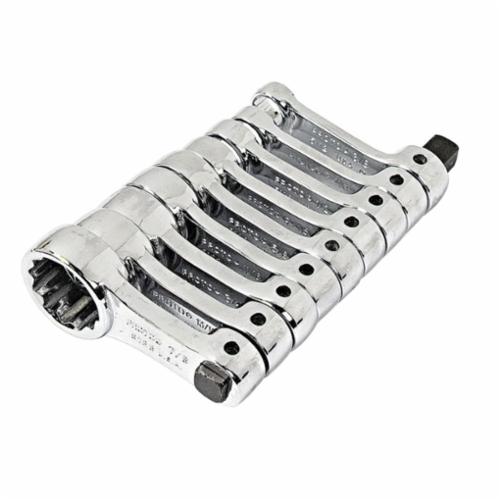 product Stanley® Max-Drive™ 92-802 Ratchet Socket Set, 1/4 in Drive, Pear Head, 20 Pieces, Steel, Polished Chrome/Nickel Plated