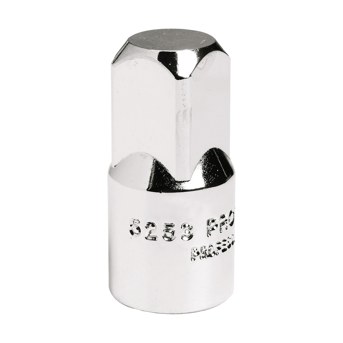 product Proto® J5255 Socket Adapter, Full Polished, Square Drive, 1/4 in Male Drive, 3/8 in Female Drive, Female x Male Adapter, ASME B107.500/B107.10M, ANSI B107.10M, Alloy Steel