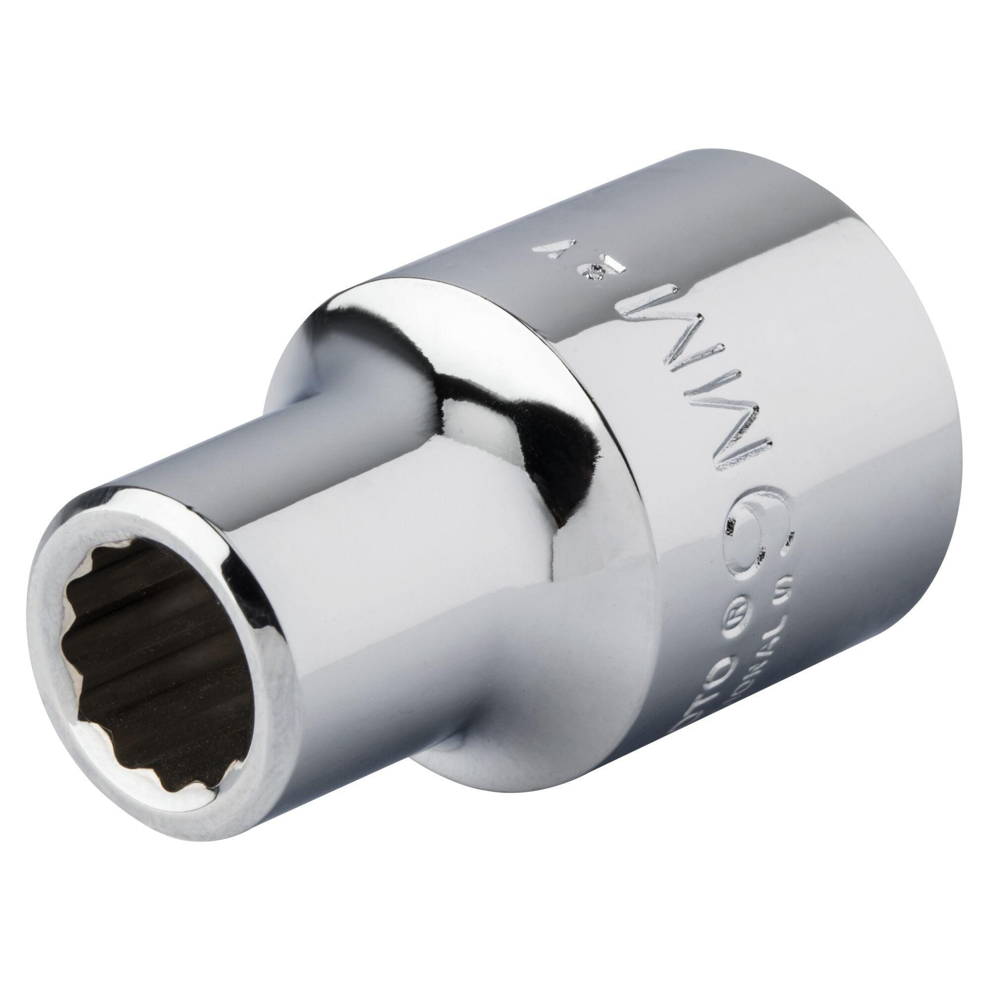 Proto&reg; TorquePlus&trade; J5409M Standard Length Socket, Metric, 1/2 in Square Drive, 9 mm