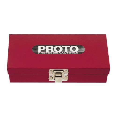 product Proto&reg; J9969-NA Extra Heavy Duty General Purpose Portable Tool Box With Removable Steel Tote Tray, 9-1/2 in H x 8-1/2 in D