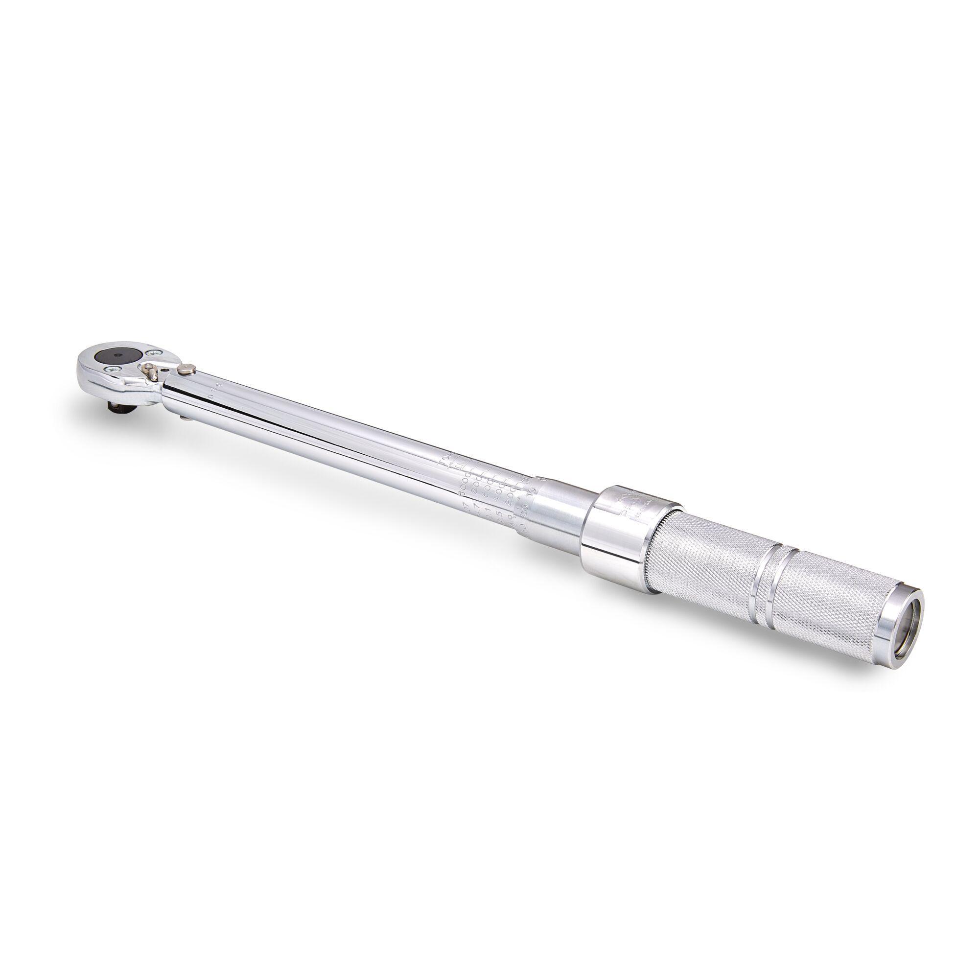 product Proto&reg; J6065C C Series Micrometer Torque Wrench, 3/8 in Drive, 200 to 1000 in-lb, Fixed Head, 5 in-lb Graduation, 15 in OAL, ASME B107.300-2010, TO33K6-4-2193-1