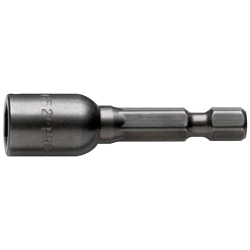 product Irwin® 94372 Magnetic Nutsetter, Imperial, 7/16 in Hex Point, Hex Shank, 2-9/16 in OAL, Industrial Grade S2 Steel
