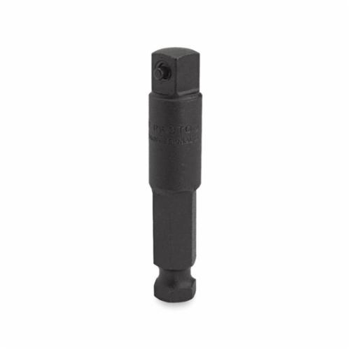 product Milwaukee® SHOCKWAVE™ 48-32-5031 Heavy Duty Impact Duty Socket Adapter, Black Oxide, Hex x Square Drive, 1/4 in Male Drive, 3/8 in Female Drive, Female x Male Adapter, Proprietary Steel