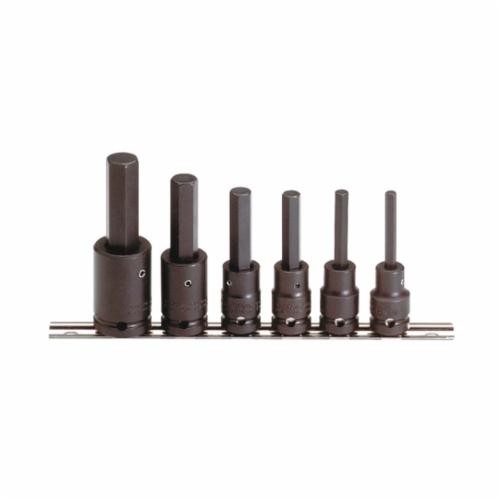 Wright Tool 316 Socket Set, 3/8 in Drive, 7 Pieces