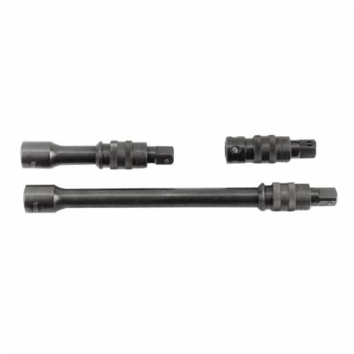 product Proto® J52008 Knurled Socket Extension Set, 4 Pieces, For Use With 3/8 in Ratchet, T-Handle, Driver and Breaker Bar, Full Polished