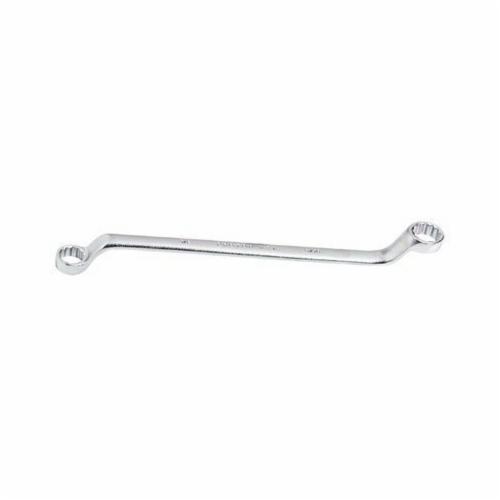 product Proto® J1112 Box End Wrench, Imperial, 3/8 to 5/16 in Square, 1/4 to 3/16 in Hex, 12 Points, 5-1/2 in OAL, Alloy Steel, Full Polished