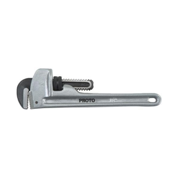 Proto&reg; J848A Straight Pipe Wrench, 48 in L, Serrated Jaw, Aluminum Handle, ASME Specified