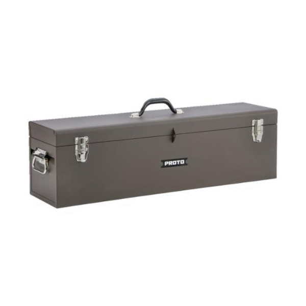 product Proto&reg; J9977-NA General Purpose Portable Tool Box With Removable Steel Tote Tray, 7 in H x 8 in D, Steel