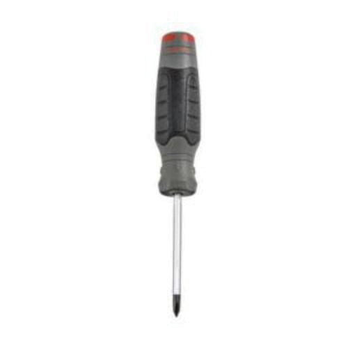 Proto&reg; JP0103R Screwdriver, #1 Phillips&reg; Point, Alloy Steel Shank, 6-3/4 in OAL, Black Oxide/Polished Chrome, ASME B107.15