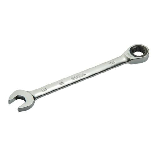 GEARWRENCH&reg; 85009 XL Series Open End Combination Wrench, 9 mm Wrench, 12 Points, 0/15 deg Offset, 6-1/2 in OAL, Polished Chrome/Nickel Plated