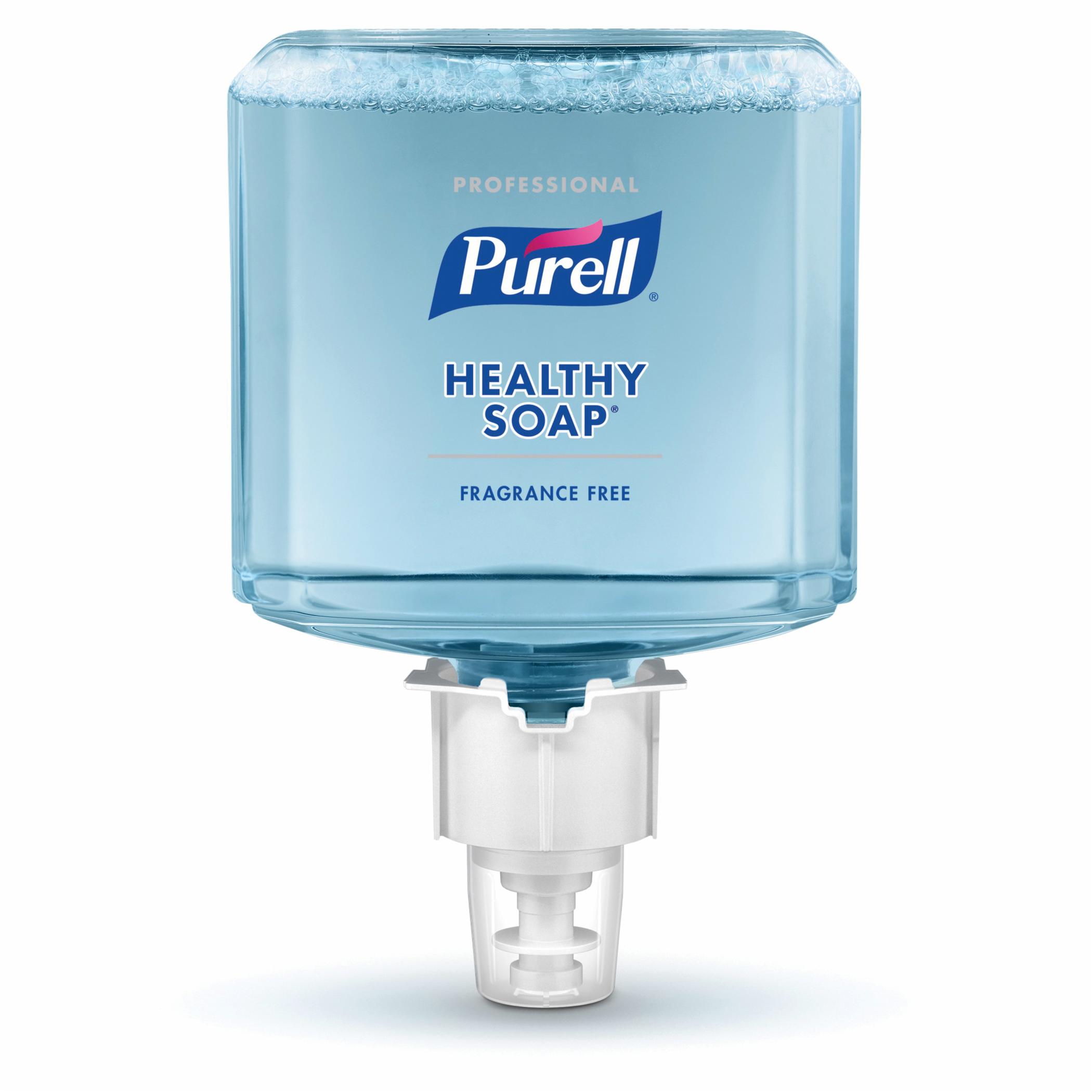 GOJO&reg; 5665-02 TFX&trade; Hand Cleaner, 1200 mL Nominal, Dispenser Refill Package, Foam Form, Dye Free/Odorless Odor/Scent, Clear/Colorless to Pale Yellow