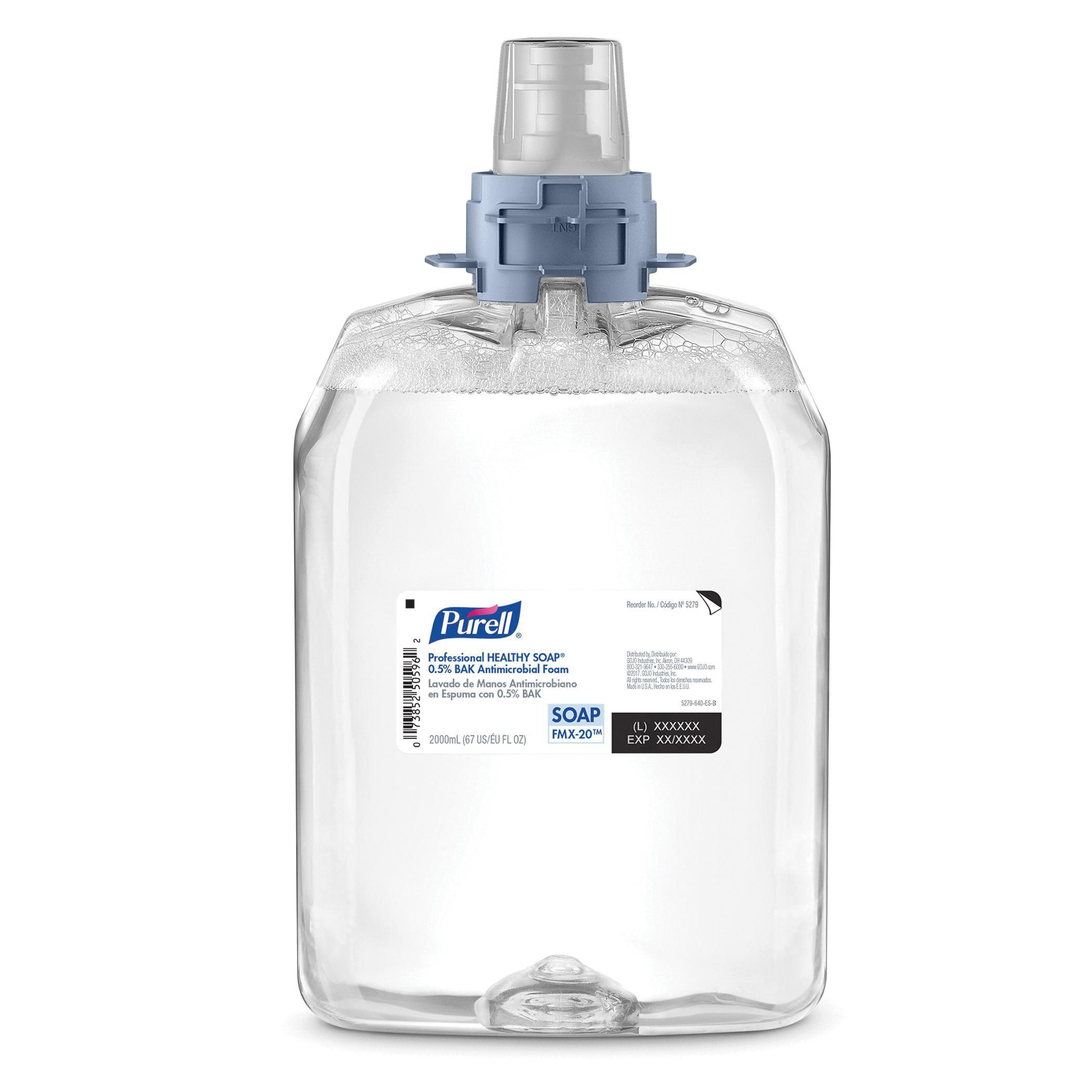 Scott® 91565 Dye Free Luxury Foam Skin Cleanser, 1 L, Cassette, Liquid, Unscented, Clear Glass