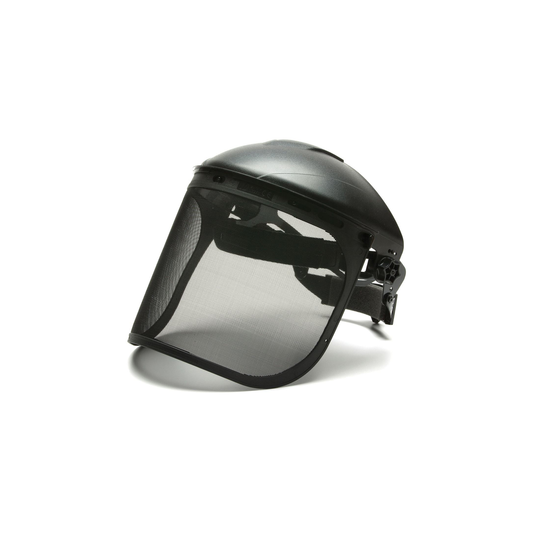 product Fibre-Metal® by Honeywell FM400DCCL Dual Crown High Performance Faceshield Assembly, Clear Propionate 8 in H x 16-1/2 in W x 0.06 in THK Visor