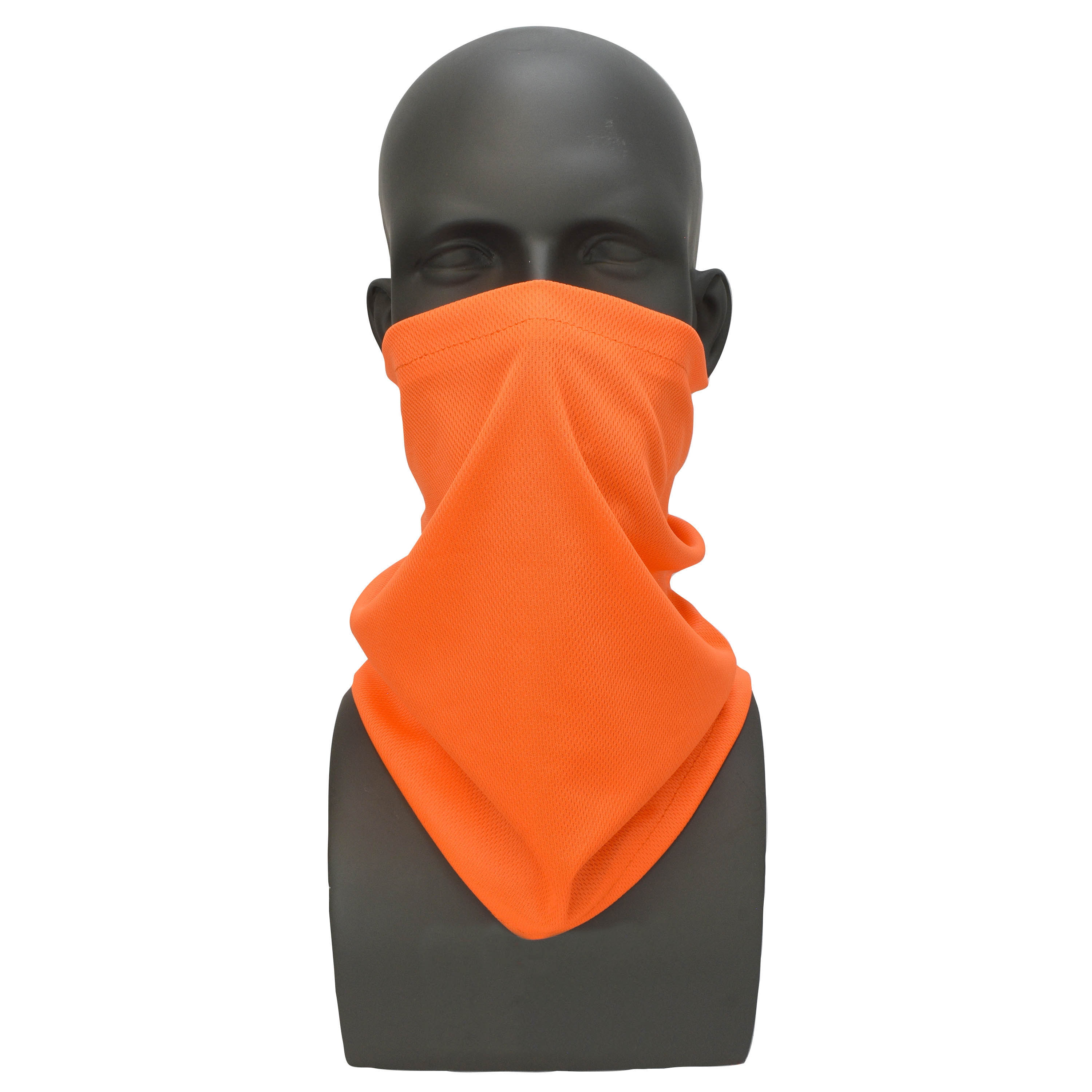 RADWEAR&trade; RAD-NGOBE Lightweight Universal Neck Gaiter, 1-Layer Reusable Pullover Mask, Polyester Bird's Eye Fabric
