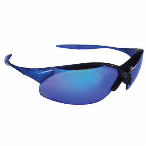 Radians&reg; IN2-70 IN2 Rad-Infinity&trade; Lightweight Sporty Style Safety Eyewear, Hard Coated, Blue Mirror Lens, Plastic Frame, ANSI Z87.1+