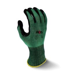 Radians&reg; RWG538S AXIS&trade; Cut Resistant Gloves, S, Foam Nitrile With PVC Dots Coating, HPPE, Resists: Abrasion, Cut, Puncture and Tear, ANSI Cut-Resistance Level: A2