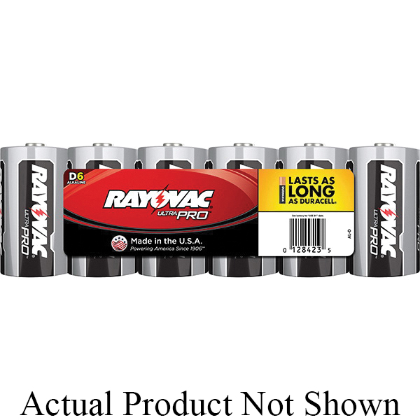 Rayovac® Ultra Pro® ALAAA-8J Alkaline Battery, Alkaline, 1.5 VDC, 1200 Ah, AAA Alkaline