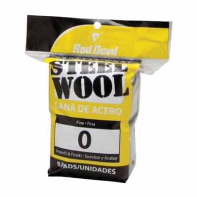 Red Devil® 0313 Smooth and Finish Steel Wool, 0 Fine Steel Wool