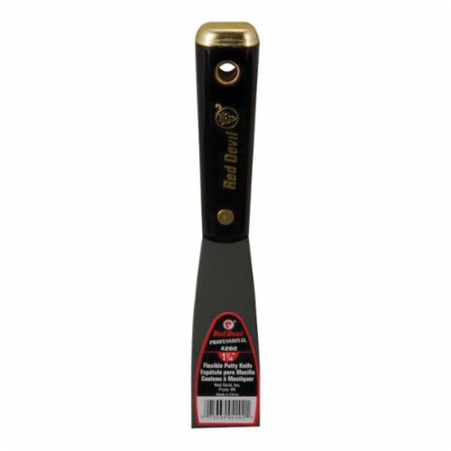 Red Devil® 4204 4200 Professional Putty Knife, 1-1/2 in W, High Carbon Steel Blade, Flexible Blade Flexibility
