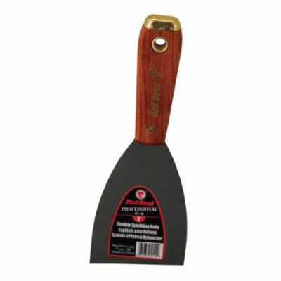 Red Devil® 4102 4100 Professional Putty Knife, 1-1/4 in W, Steel Blade, Flexible Blade Flexibility