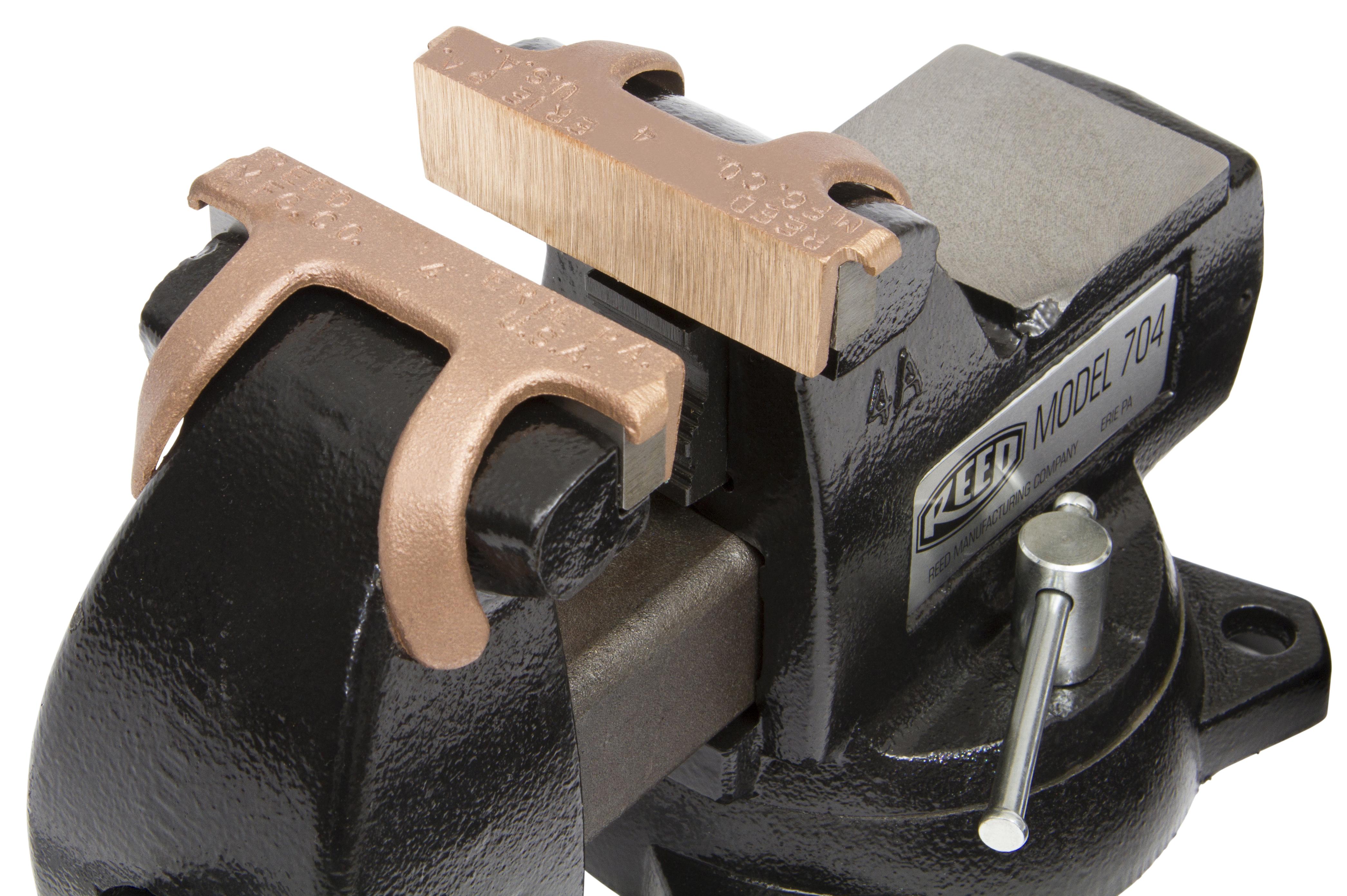 Reed 01580 Vise Jaw Cap, Brass