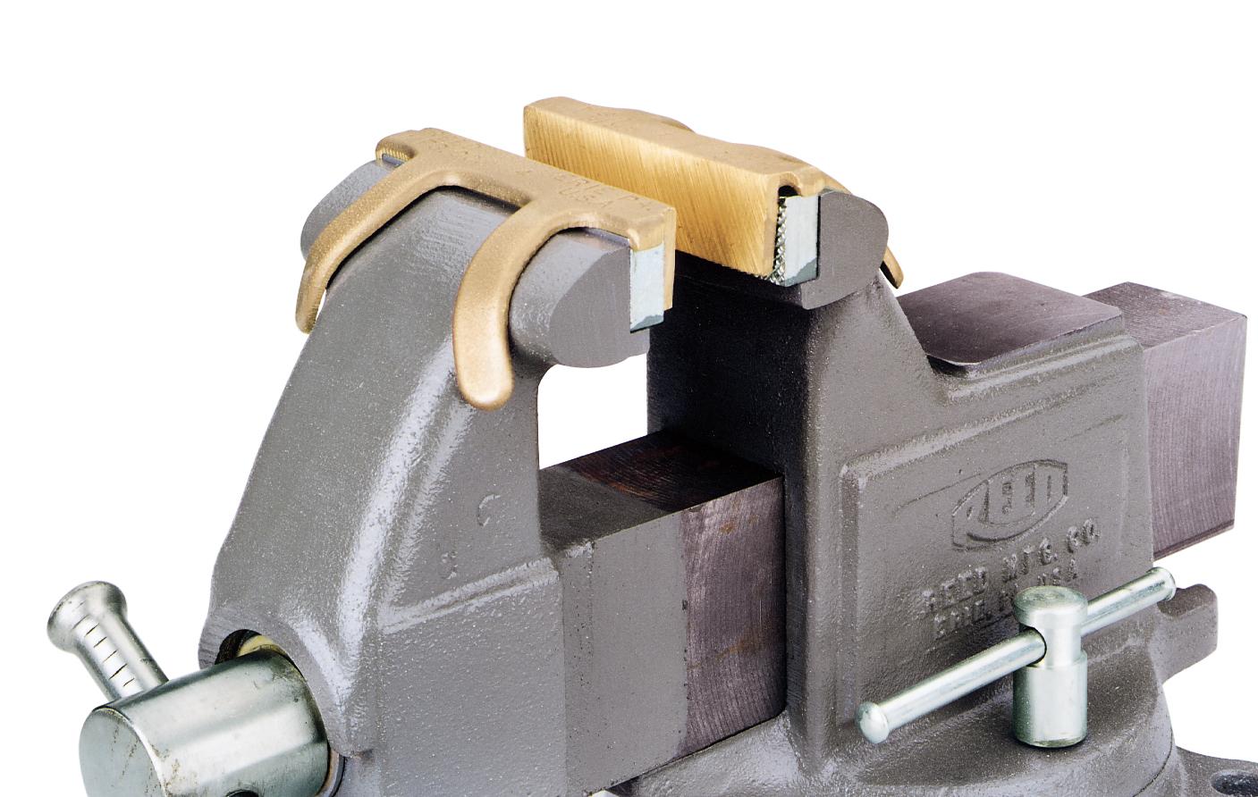 Reed 01580 Vise Jaw Cap, Brass