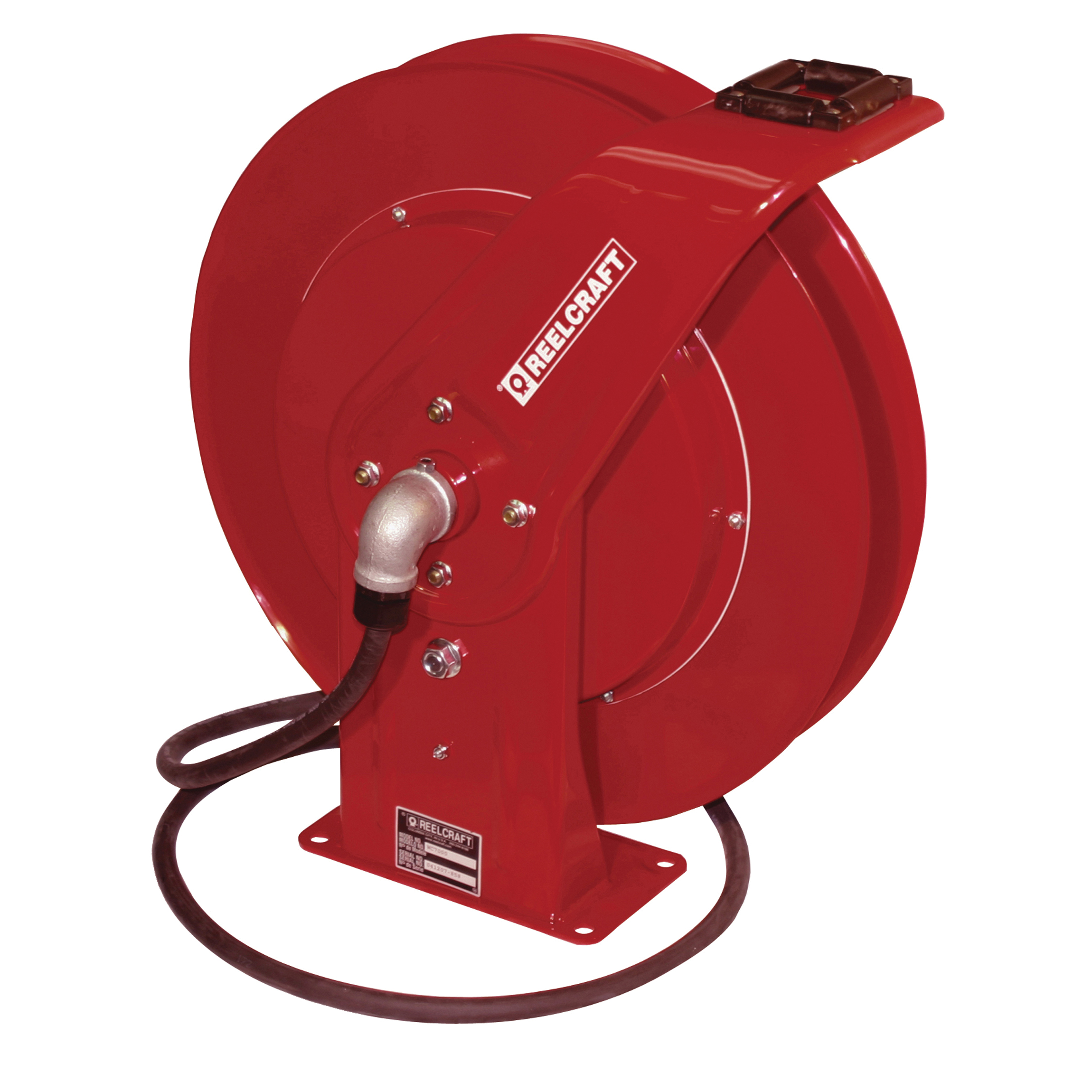 Reelcraft - Hose Reel without Hose: 3/8 ID Hose, 100' Long, Spring  Retractable