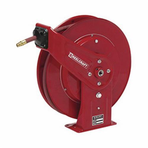 Reelcraft&reg; 7670 OLP 7000 Heavy Duty Low Pressure Hose Reel With Hose, 3/8 in ID x 3/5 in OD x 70 ft L Hose, 300 psi Pressure, 19-3/4 in Dia x 3-7/8 in W Reel, Domestic