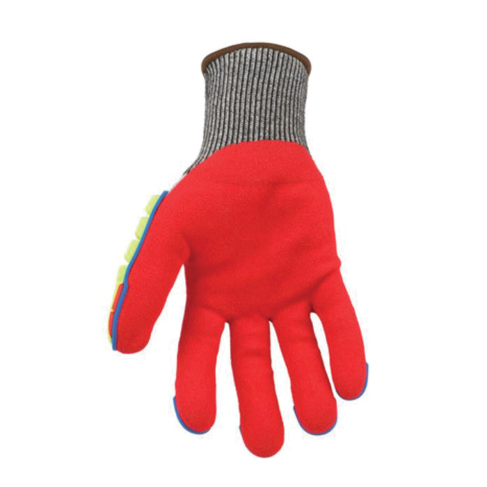 Ringers&reg; 065G-09 Light Duty Impact-Resistant Gloves, 9, HPPE/Nitrile, Knit Wrist Cuff, ANSI Cut-Resistance Level: A4