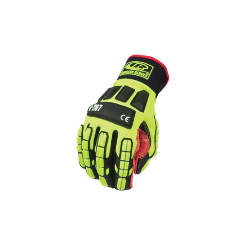 Ringers&reg; 267G-14 R267 Roughneck&reg; Series Heavy Duty Impact-Resistant Gloves, 4XL, Spandex&reg;/Synthetic Leather/TPR, Extended Cuff, ANSI Cut-Resistance Level: A2