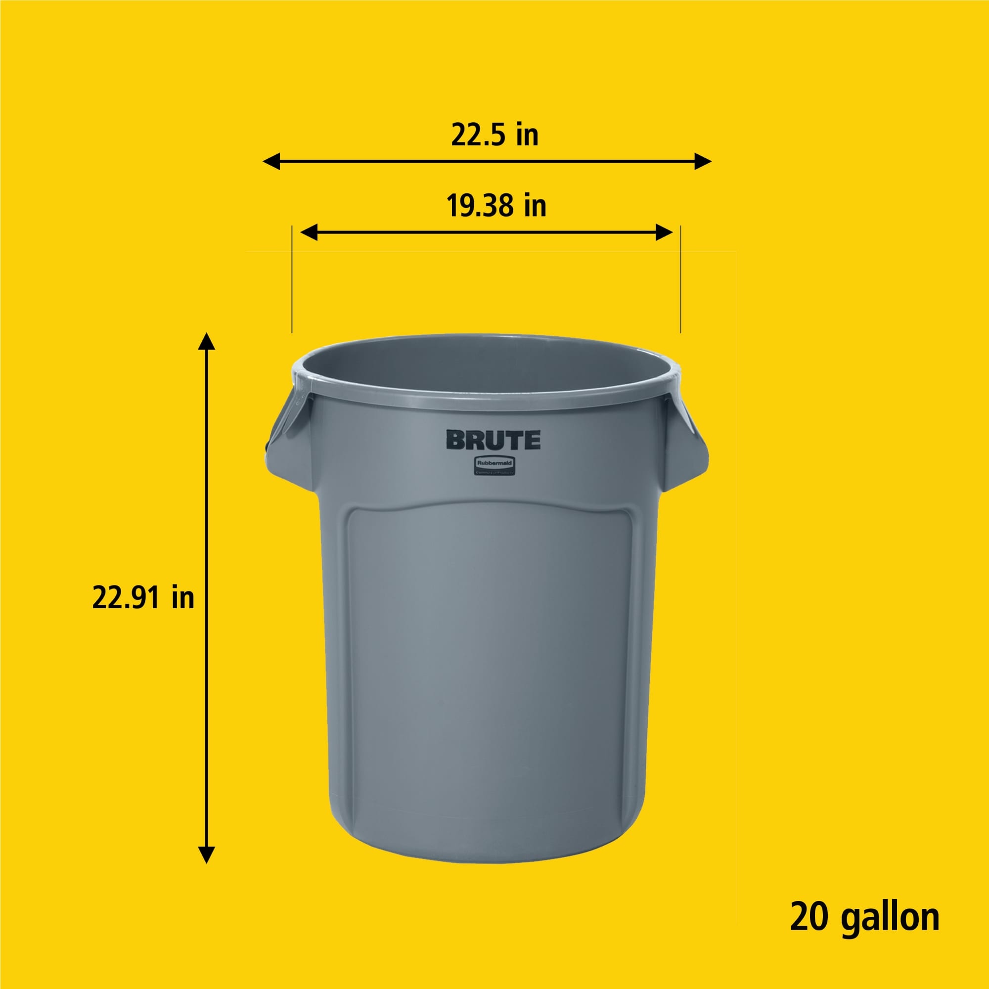 Rubbermaid&reg; FG262000BLUE RUB 2620 BLUE