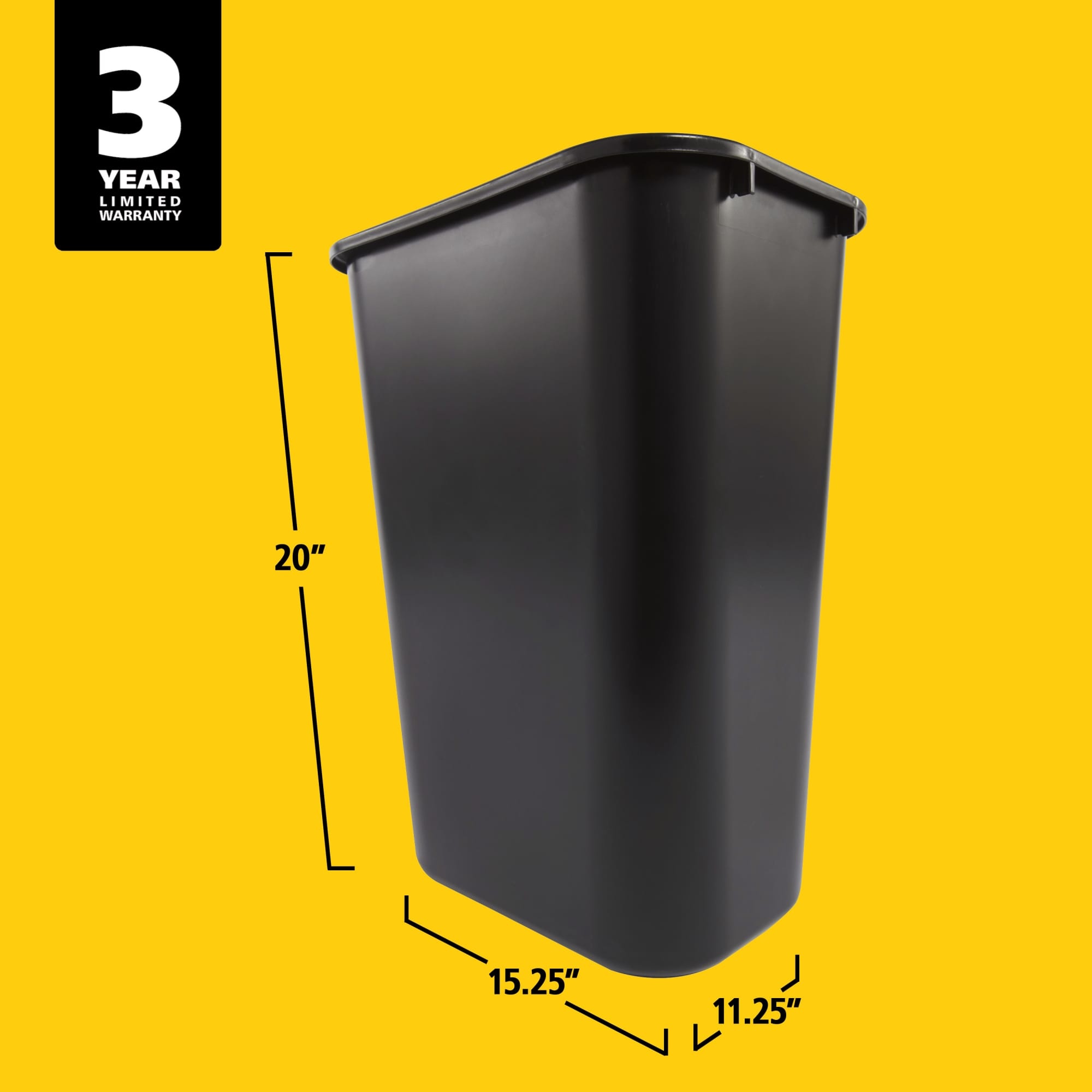 Rubbermaid&reg; FG295700BLA RUB 2957-BLA