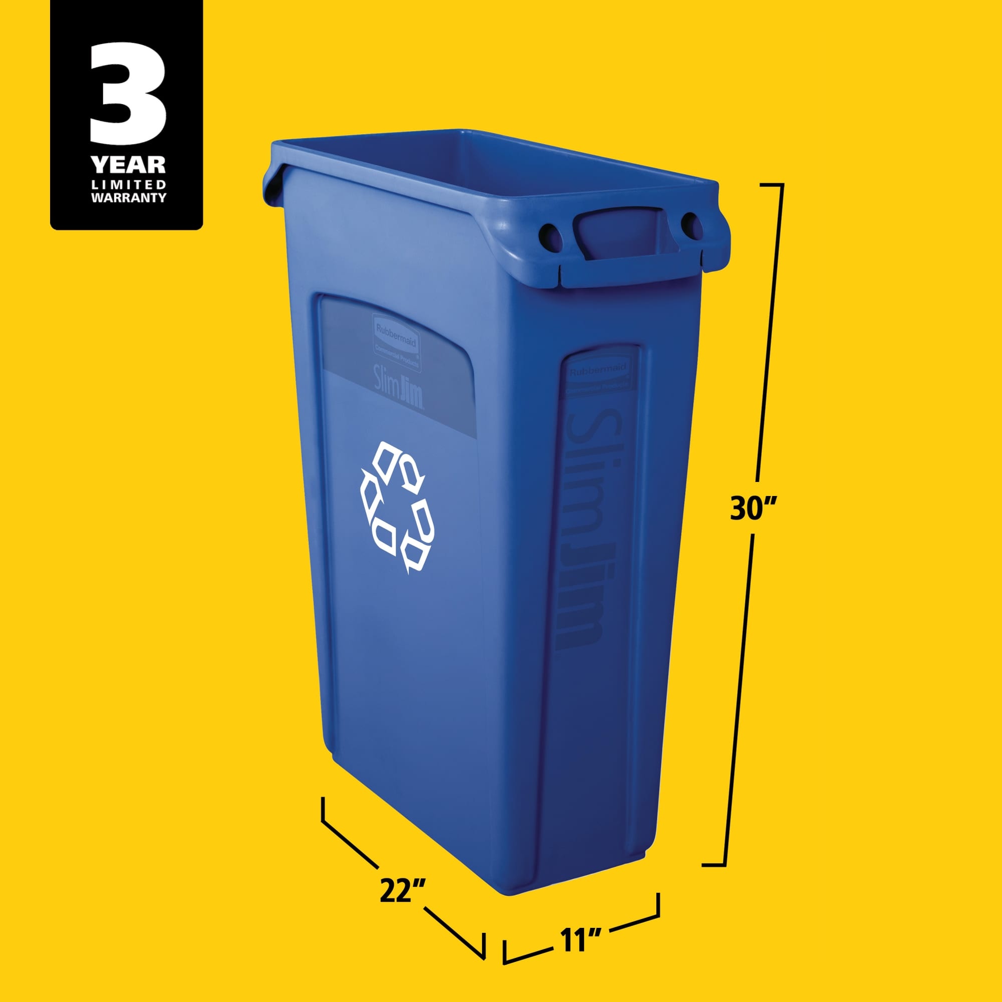 Rubbermaid&reg; FG354007BLUE RUB 3540-07 BLU