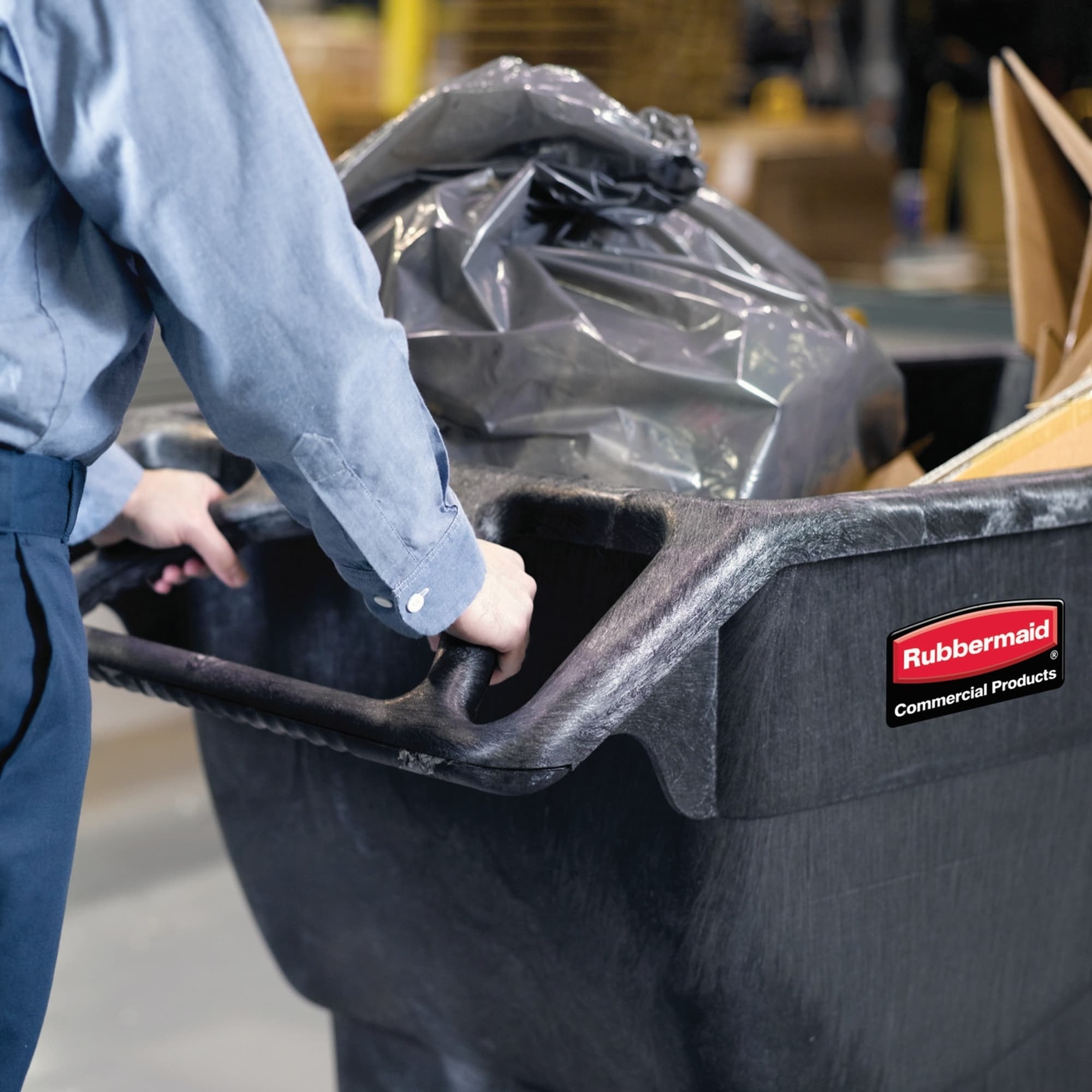 Rubbermaid&reg; FG9T1600BLA RUB RCP 9T16 BLA