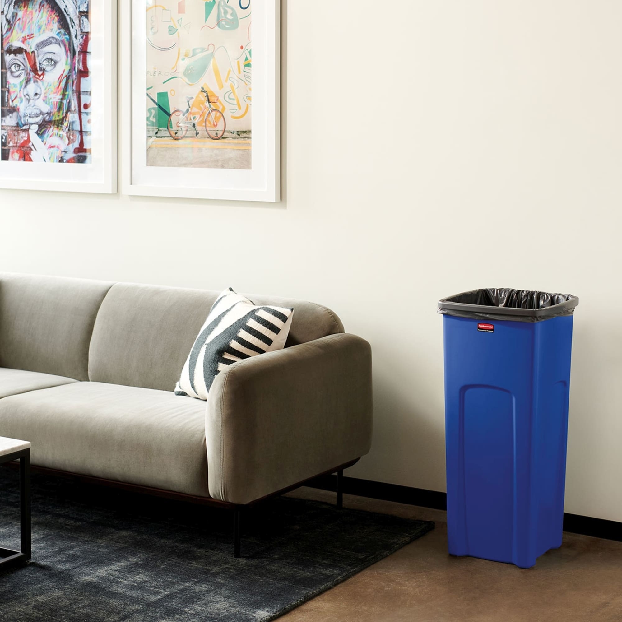 Rubbermaid&reg; FG356973BLUE RUB 3569-73 BLU