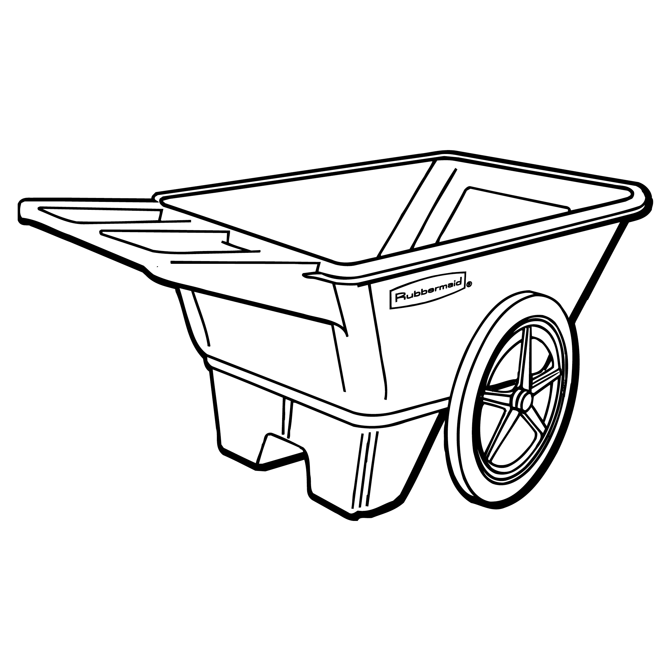 Rubbermaid&reg; FG564200BLA ACE-7001803