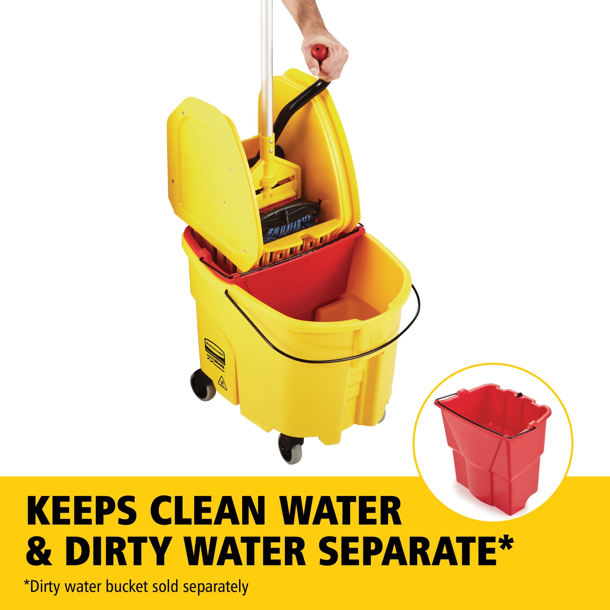Rubbermaid&reg; FG757788YEL RUB 7577 YEL