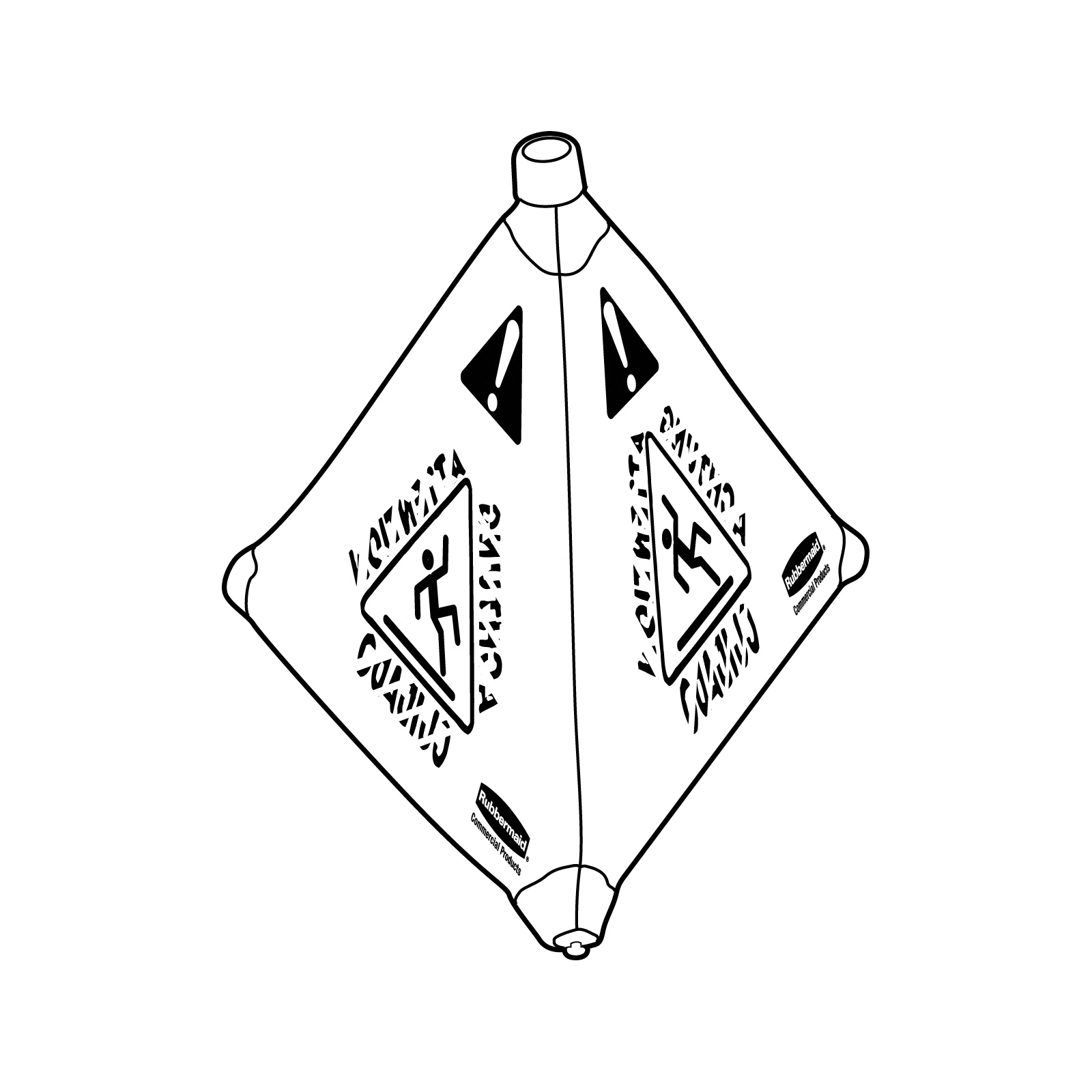 Rubbermaid&reg; FG9S0000YEL RUB 9S00-YEL