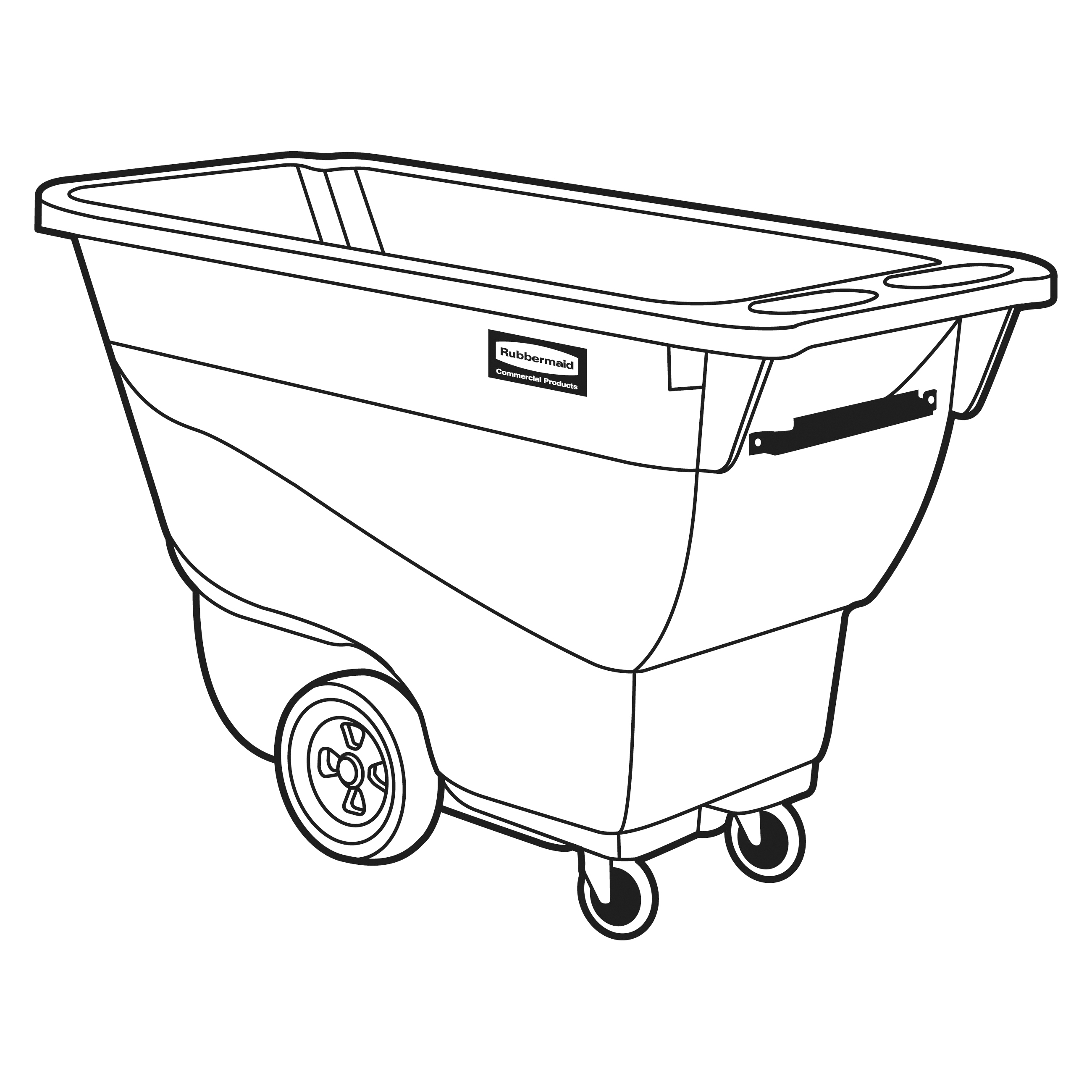 Rubbermaid® FG9T1300BLA RUB 9T13-BLA