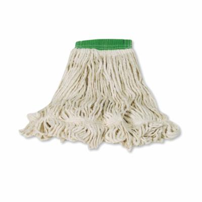 O'Cedar Mop Head Loop-end Synthetic Shrinkless, Large, Blue, 10/Box
