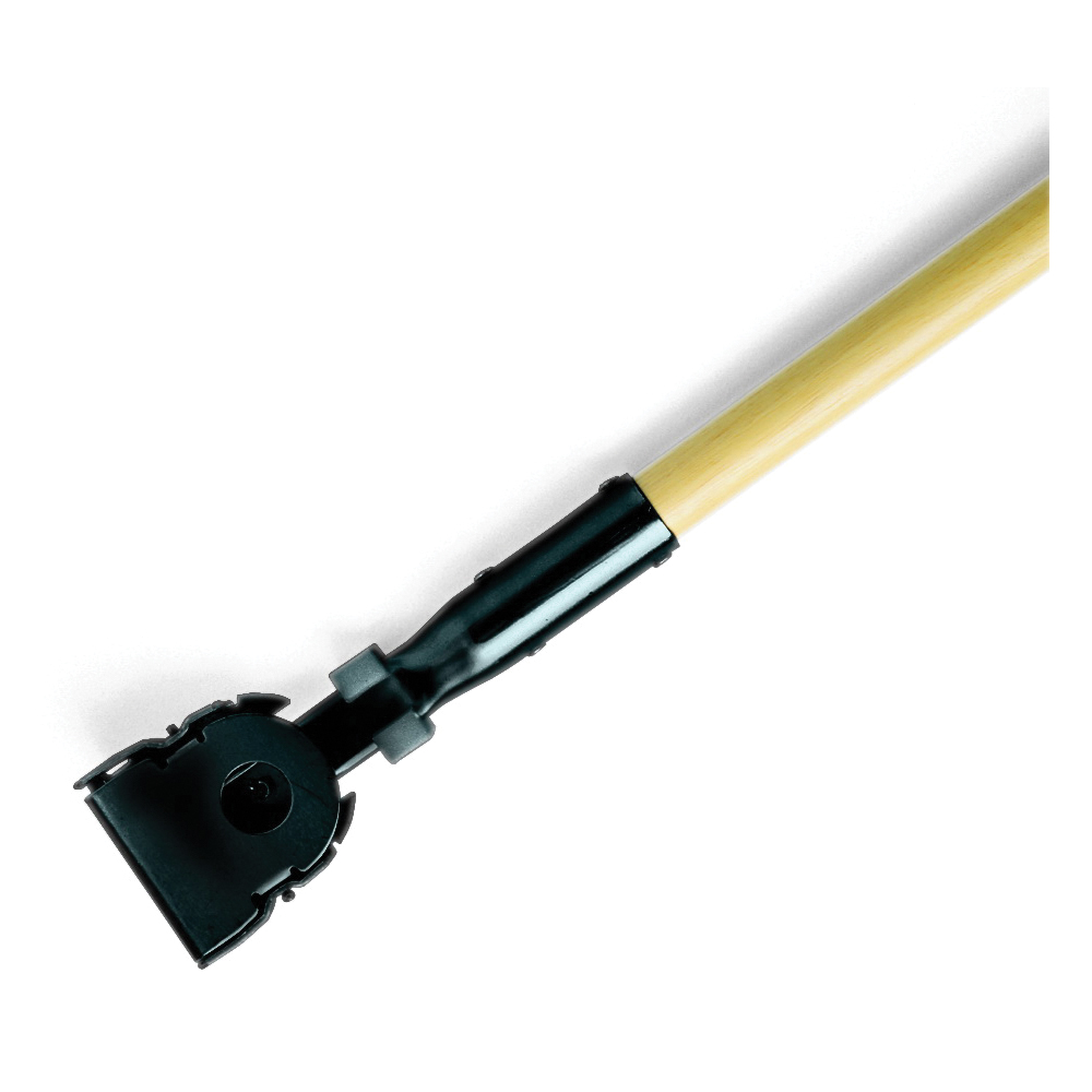 Rubbermaid® Invader® FGH136000000 Wet Mop Handle, 60 in L, Aluminum, Slide-On Connection, Yellow