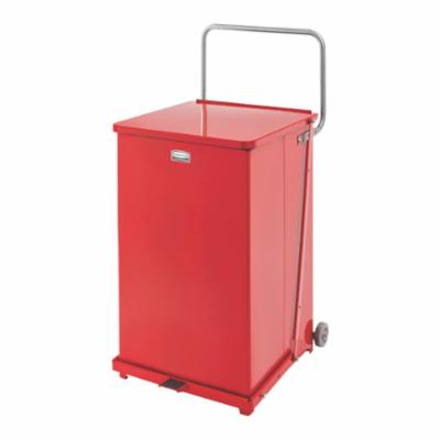 Rubbermaid&reg; FG295500BLA Small Deskside Wastebasket, 13-5/8 qt, 11.4 in L, LLDPE, Black