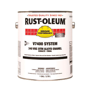 Rust-Oleum® 206164 3700 System 1-Component Ready-Mixed Water Based DTM Acrylic Enamel Coating, 1 gal Container, Liquid Form, Alumi-Non, 160 to 270 sq-ft/gal Coverage