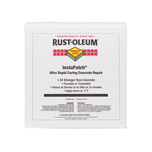 Rust-Oleum® TurboKrete® 253479 5494 System 3-Component Concrete Patching Compound, 2 gal Pail, Light Gray