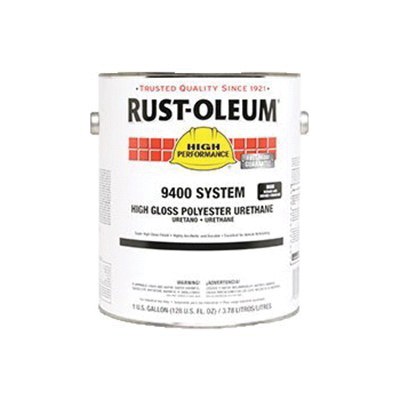 Rust-Oleum&reg; 9407405 9400 System 2-Component Polyester Urethane Base, 1 gal Can, Tint Base, Aliphatic Isocyanate Converted Polyester Urethane Resin, Masstone